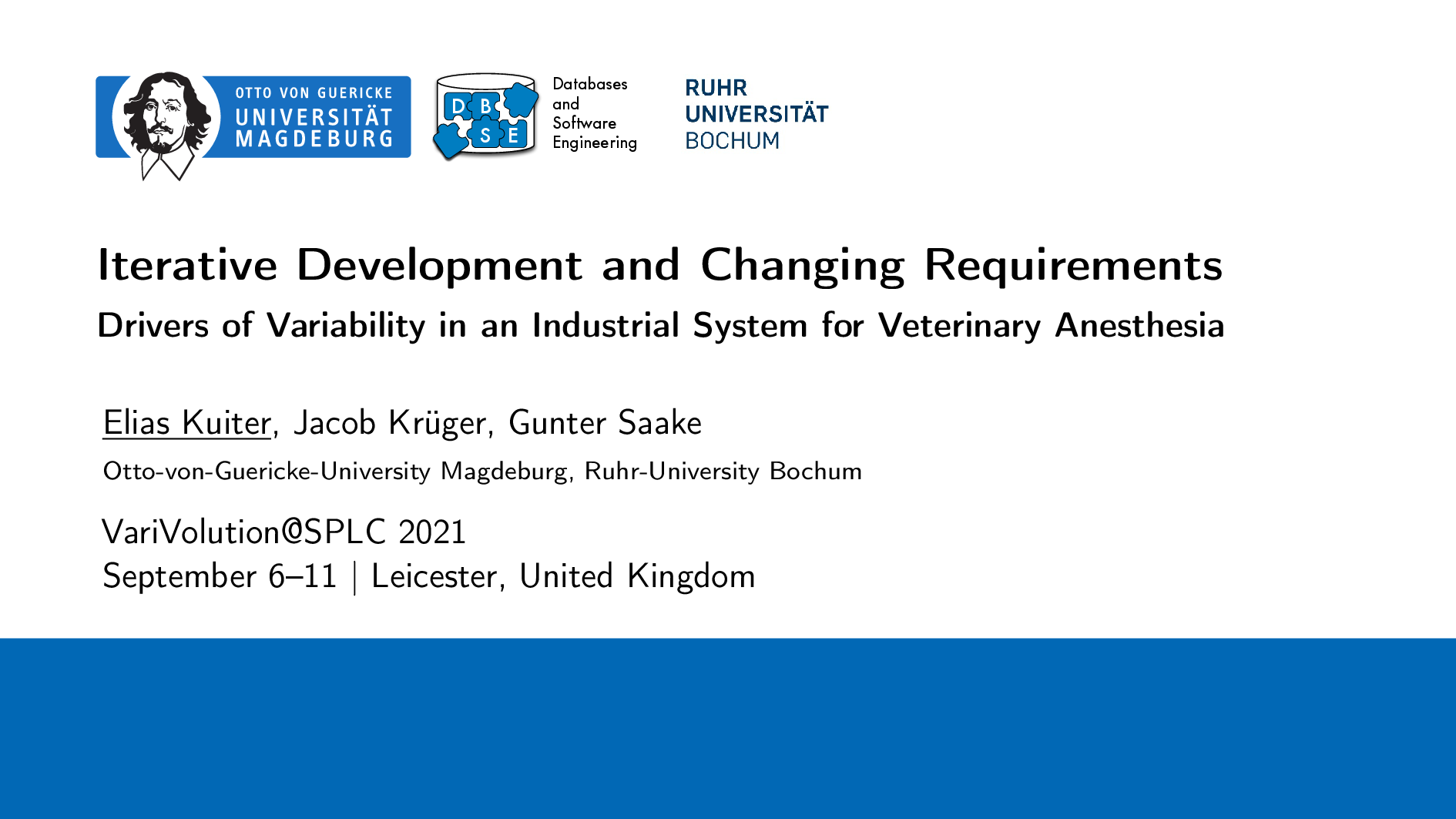Iterative Development and Changing Requirements: Drivers of Variability in an Industrial System for Veterinary Anesthesia
