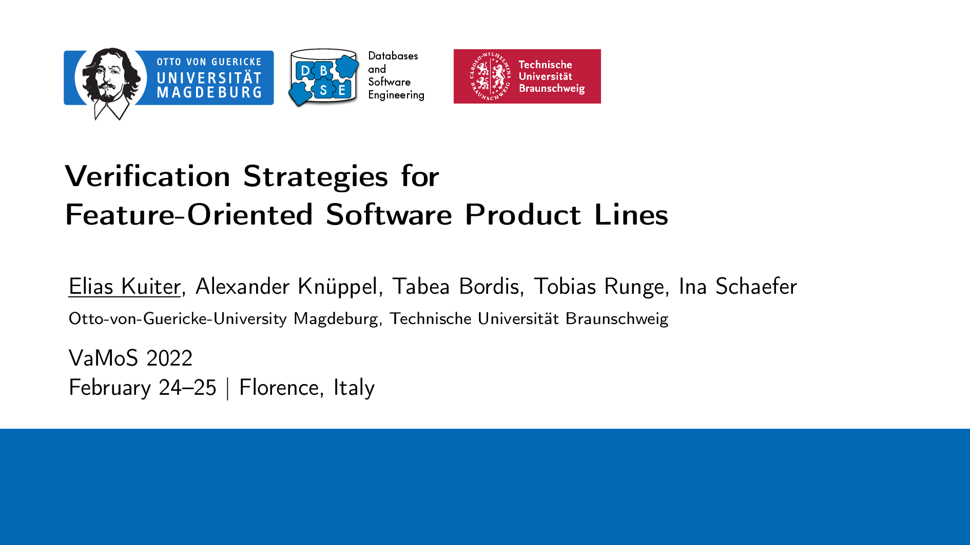 Verification Strategies for Feature-Oriented Software Product Lines